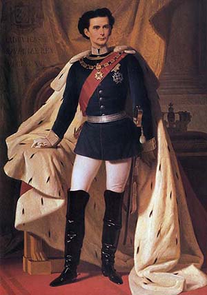 Koning Ludwig II van Beieren
